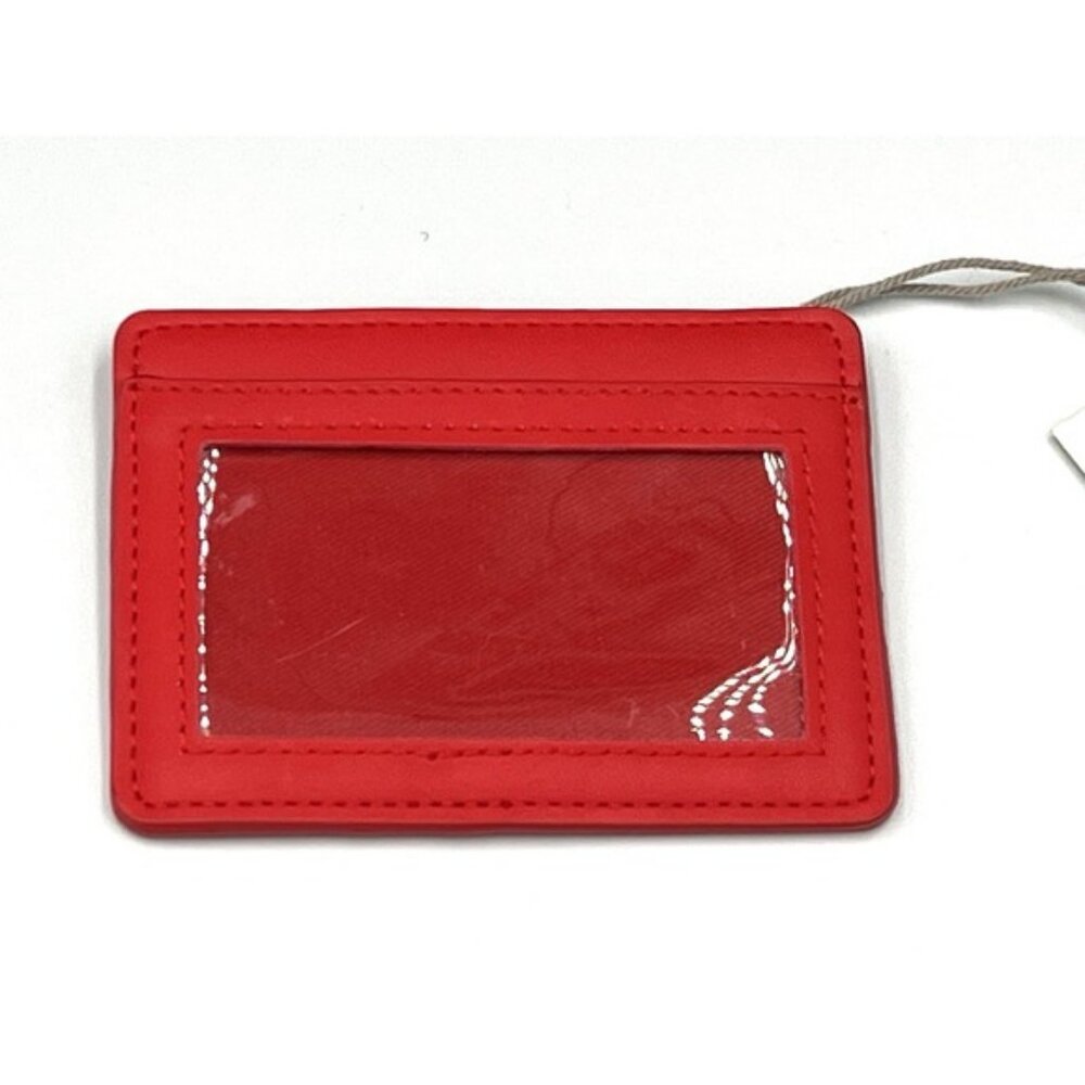 Bright Red Mini Wallet Card Holder – a new day™ – Slim ID Case – NWT